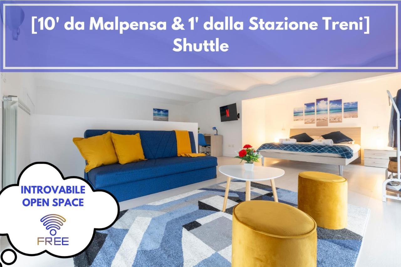 10' Da Malpensa & 1' Dalla Stazione TreniShuttle Apartment Somma Lombardo Exterior foto